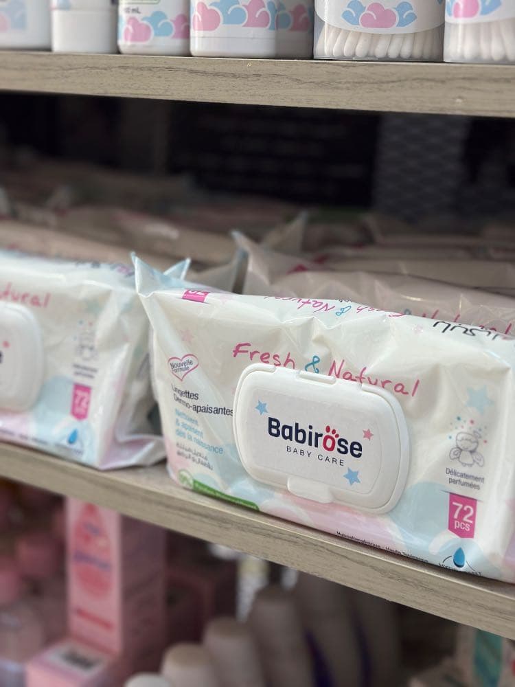 منديل معطر بيبي روز 